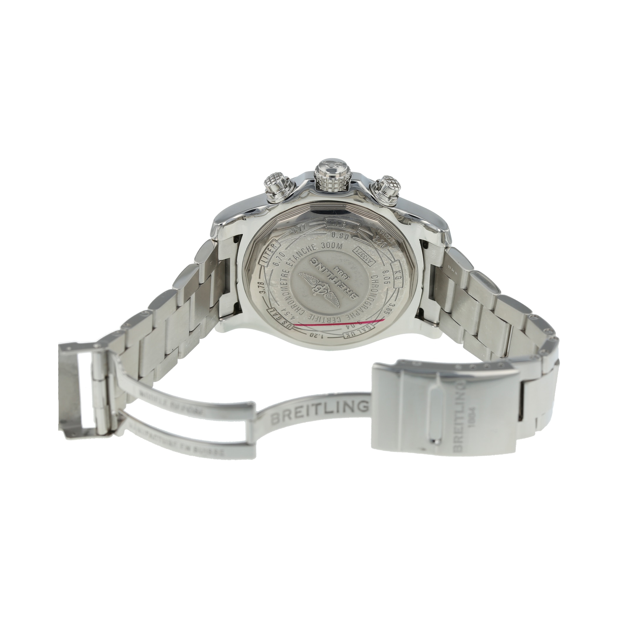 Pre-Owned Breitling Super Avenger II Mens Watch A1337111/BC28 Pre-Owned Breitling Super Avenger II Mens Watch A1337111/BC28