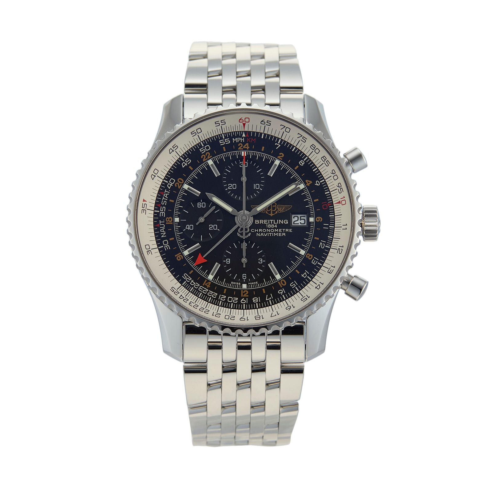 Used breitling clearance navitimer world