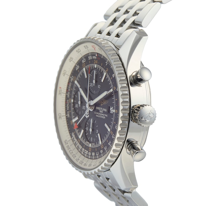 Pre-Owned Breitling Navitimer World Mens Watch A2432212/B726