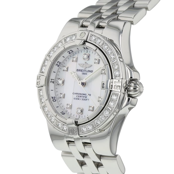 Pre-Owned Breitling Pre-Owned Breitling Starliner Ladies Watch A7134053