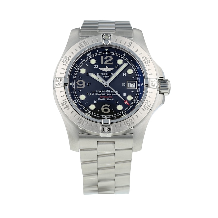 Pre-Owned Breitling Superocean Steelfish Mens Watch A1739010/B772