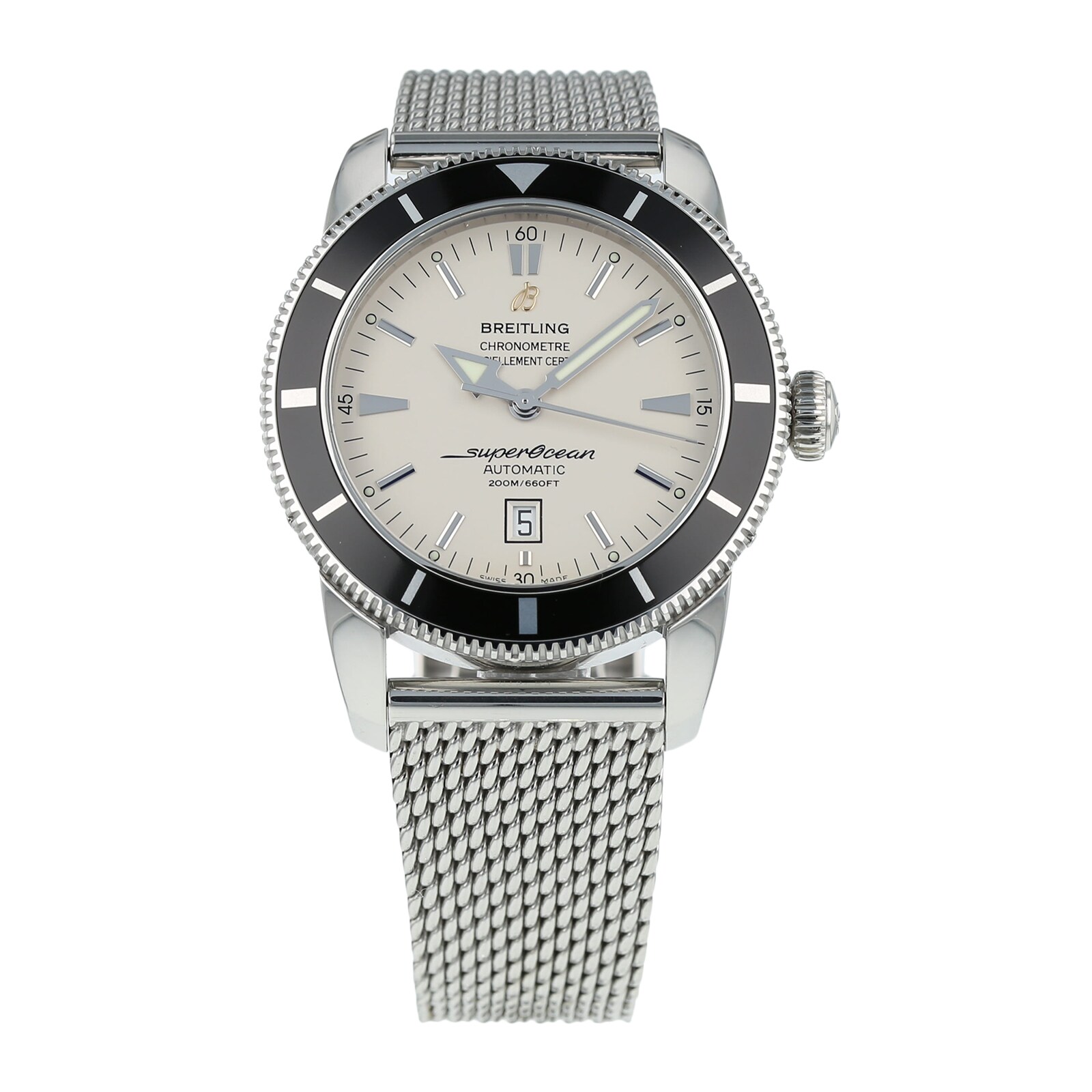 pre owned breitling superocean