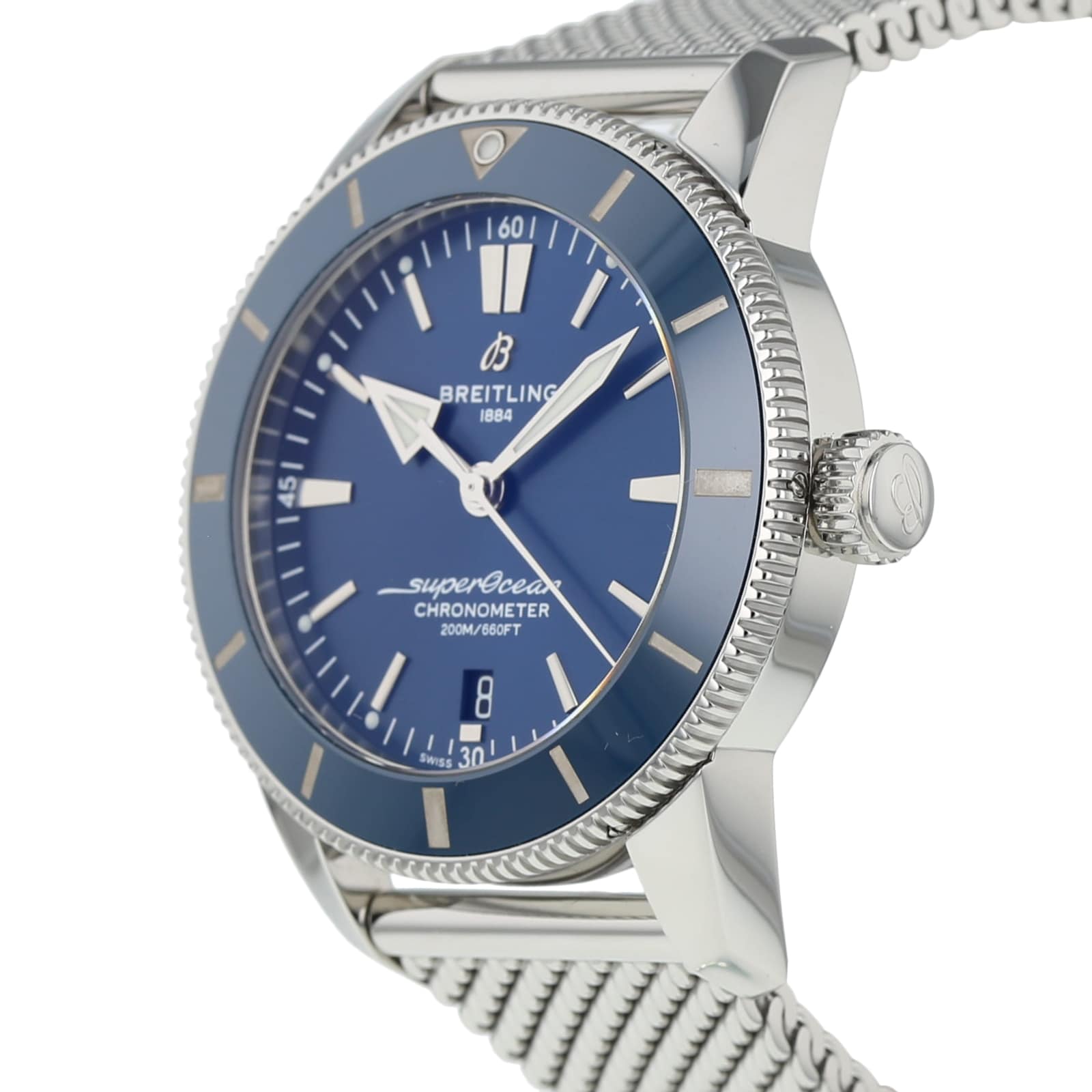Pre-Owned Breitling Superocean Heritage II Mens Watch AB2030161C1A1