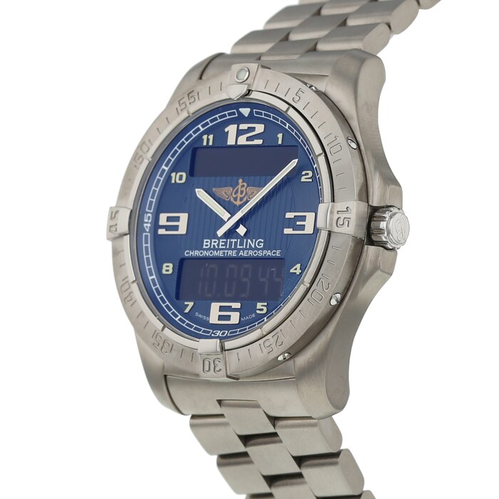 Pre-Owned Breitling Pre-Owned Breitling Aerospace Avantage Mens Watch E7936210/C787