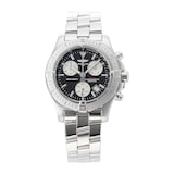 Pre-Owned Breitling Pre-Owned Breitling Colt II Black Steel Mens Watch A7338011/B782