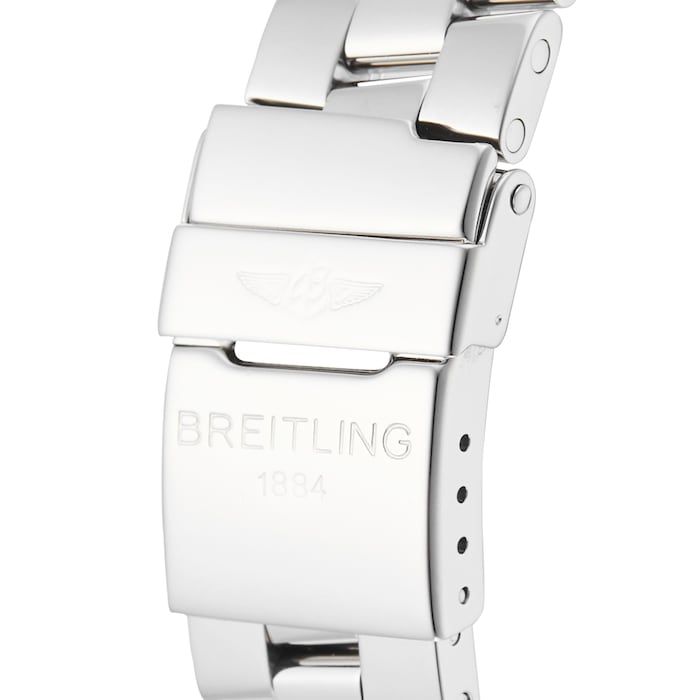 Pre-Owned Breitling Colt II Black Steel Mens Watch A7338011/B782