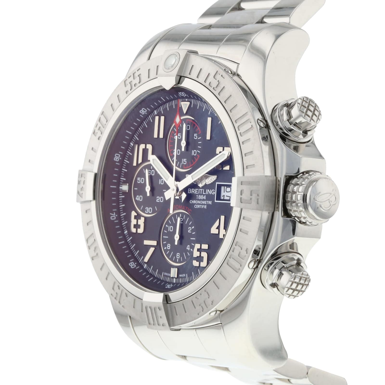Pre-Owned Breitling Super Avenger II Mens Watch A1337111/BC28