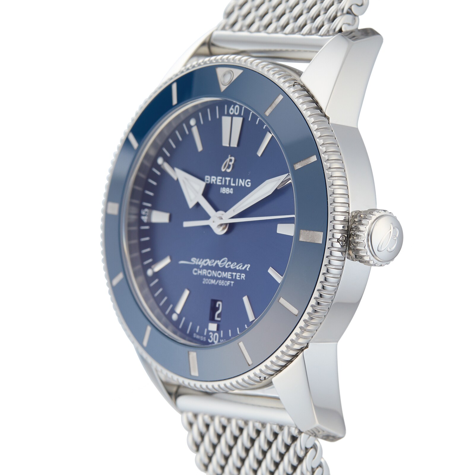 Pre-Owned Breitling Superocean Heritage II Mens Watch AB2030161C1A1