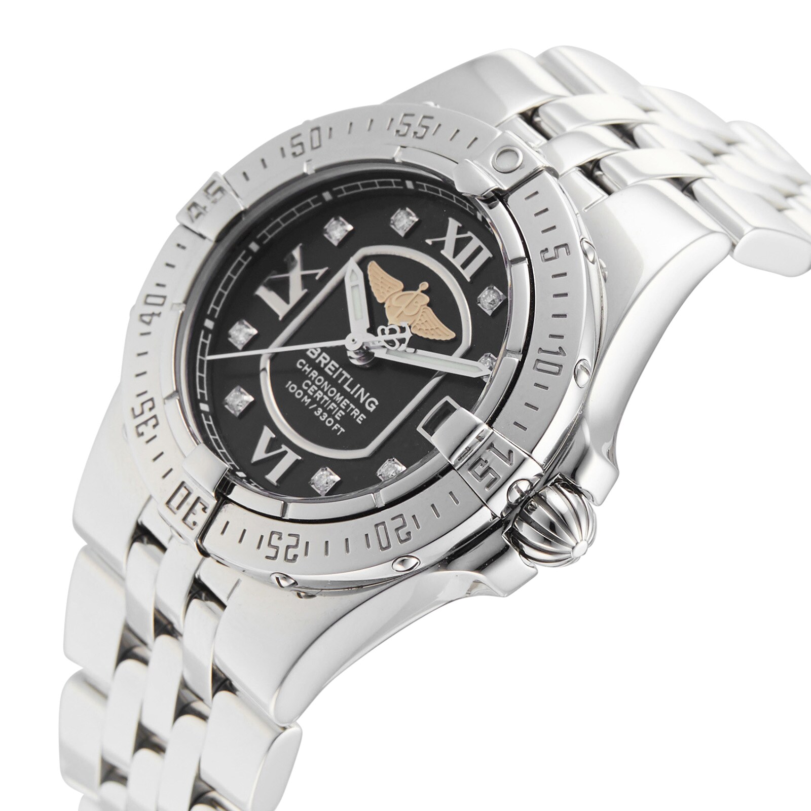 Pre-Owned Breitling Galactic Starliner Ladies Watch A71340
