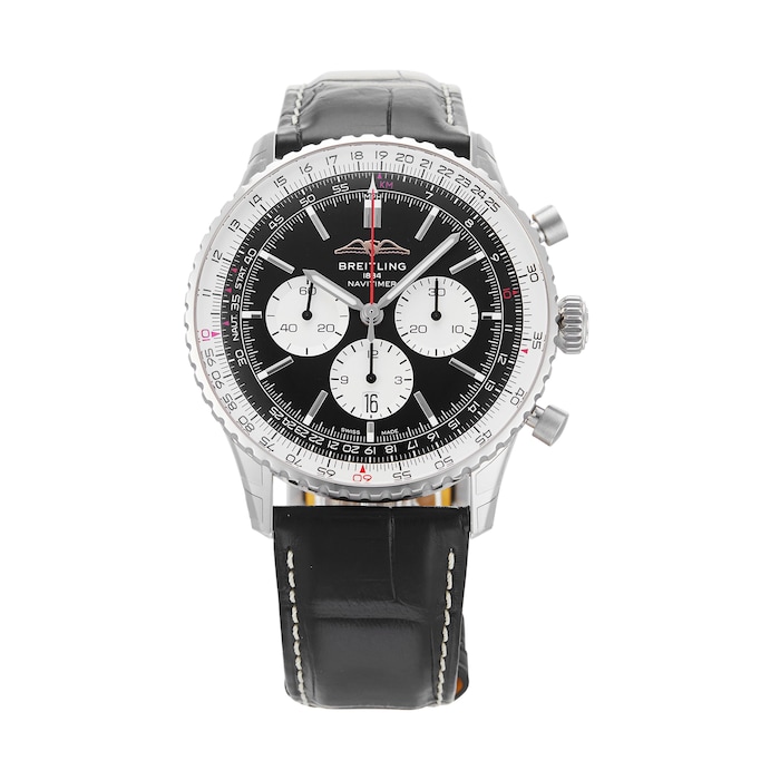 Pre-Owned Breitling Pre-Owned Breitling Navitimer B01 Chronograph 46 Mens Watch AB0137211B1P1