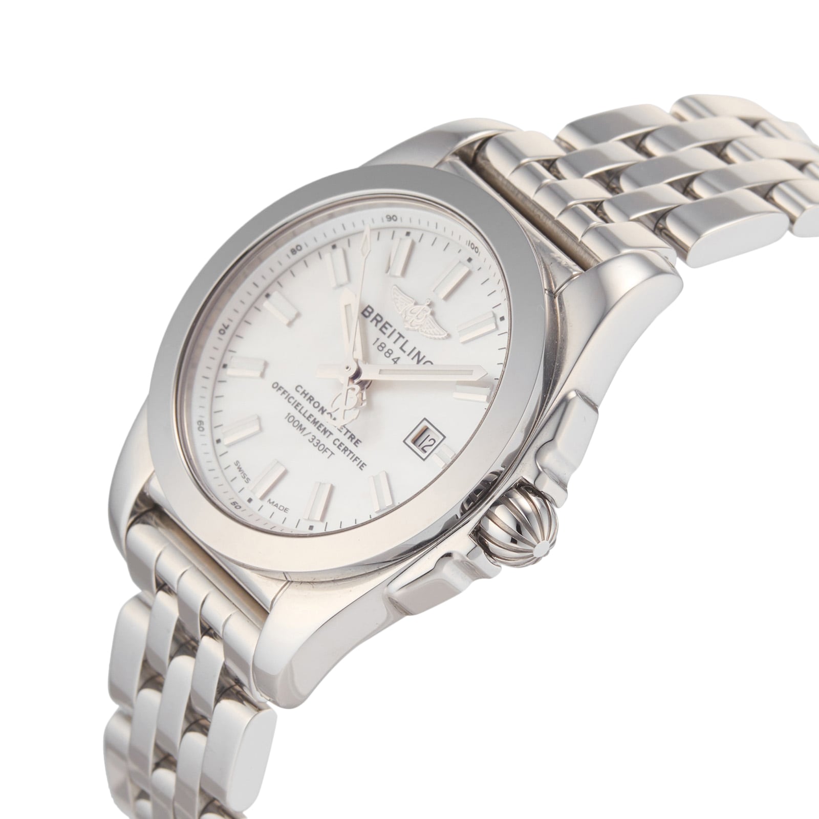 Pre-Owned Breitling Galactic 29 Sleekt Ladies Watch W7234812/A784 Pre-Owned Breitling Galactic 29 Sleekt Ladies Watch W7234812/A784