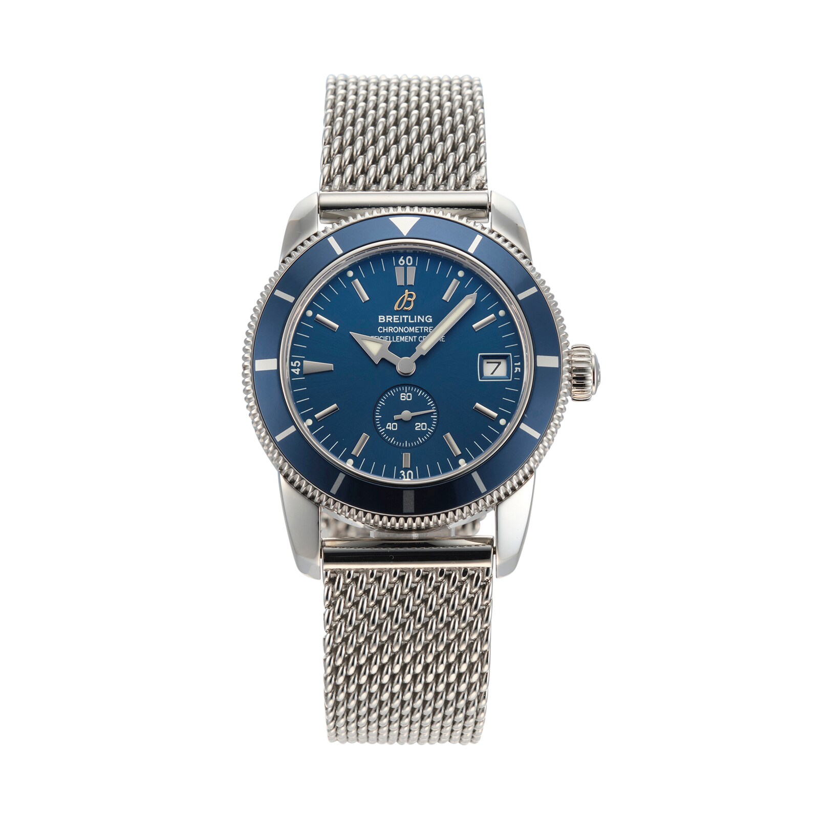 Pre-Owned Breitling Pre-Owned Breitling Superocean Heritage 38 Mens Watch A3732016/C735 Pre-Owned Breitling Pre-Owned Breitling Superocean Heritage 38 Mens Watch A3732016/C735