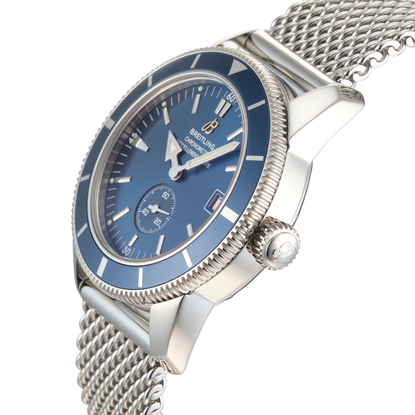 Pre-Owned Breitling Pre-Owned Breitling Superocean Heritage 38 Mens Watch A3732016/C735 Pre-Owned Breitling Pre-Owned Breitling Superocean Heritage 38 Mens Watch A3732016/C735