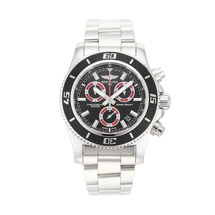 Pre-Owned Breitling Superocean Chronograph M2000 Mens Watch A73310A8