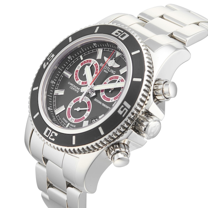 Pre-Owned Breitling Superocean Chronograph M2000 Mens Watch A73310A8
