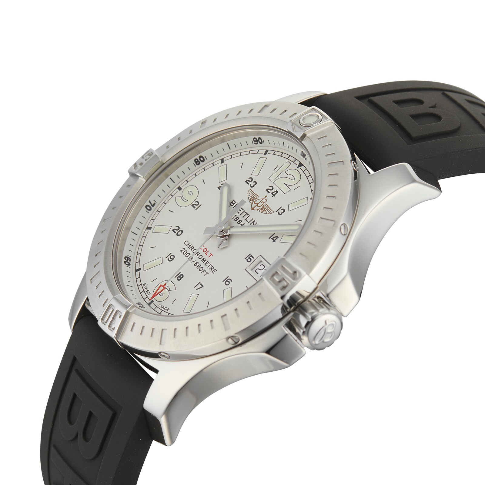 Pre-Owned Breitling Pre-Owned Breitling Colt 44 Mens Watch A7438811/G792 Pre-Owned Breitling Pre-Owned Breitling Colt 44 Mens Watch A7438811/G792