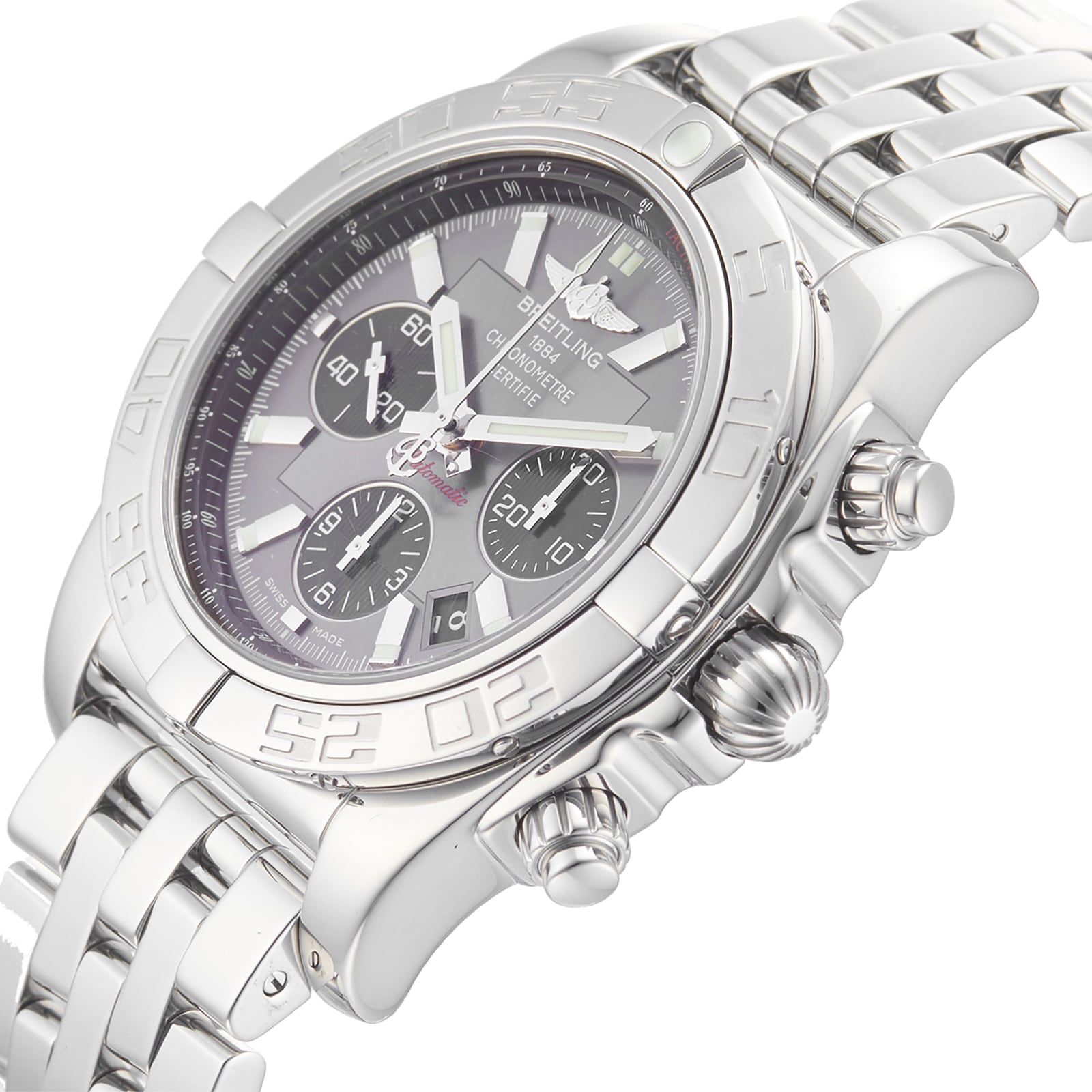 Pre-Owned Breitling Chronomat 44 Mens Watch AB011012/F546