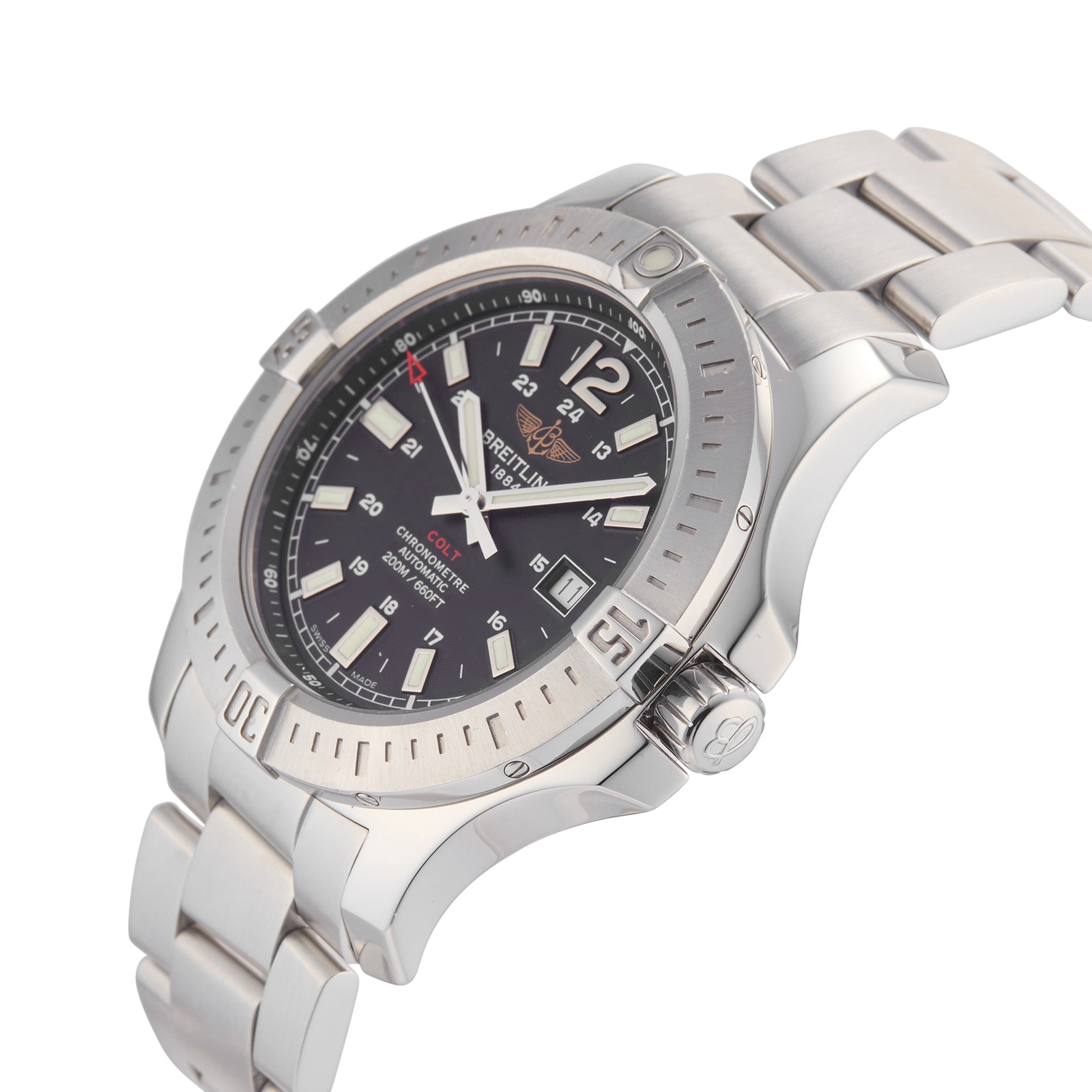 Pre Owned Breitling Colt Automatic Mens Watch A1738811 BD44 00620023601 Watches Of Switzerland UK