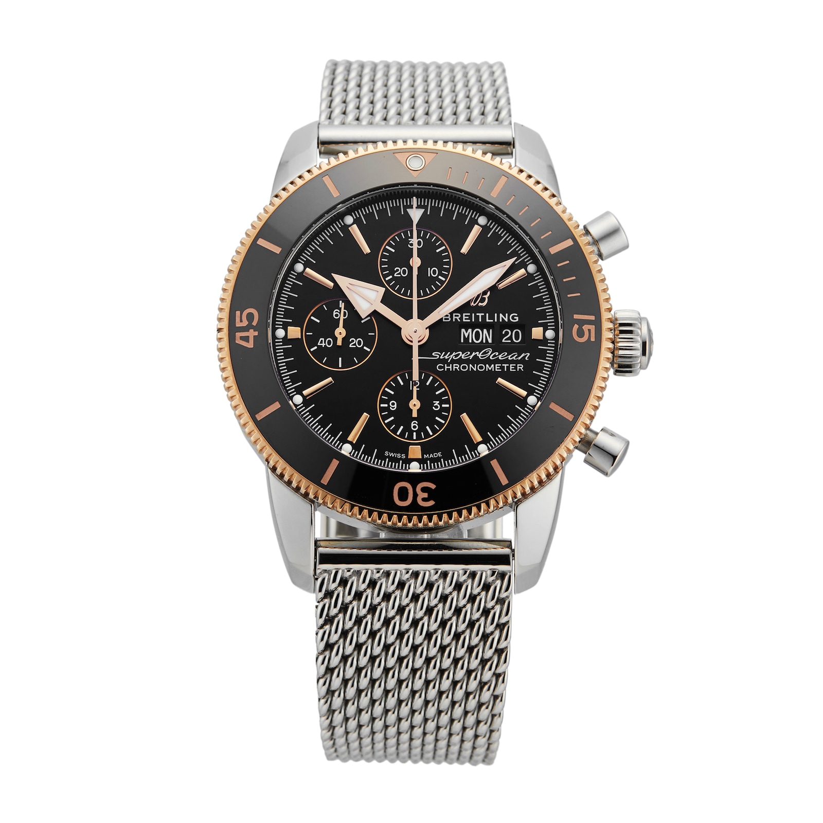 Pre-Owned Breitling Pre-Owned Breitling Superocean Heritage Chronograph 44 Mens Watch U13313121/B1A1