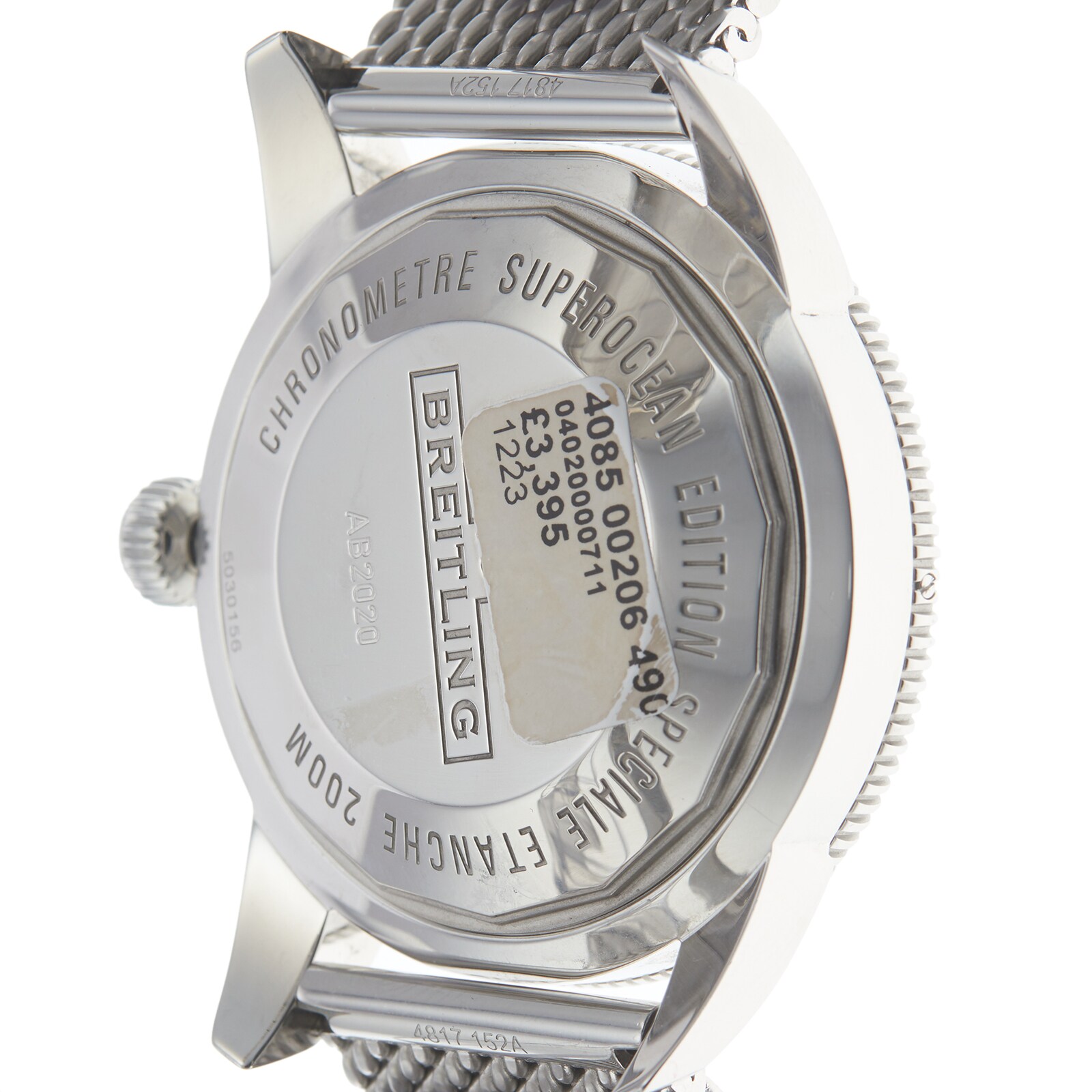 Pre-Owned Breitling Pre-Owned Breitling Superocean Heritage B20 Automatic 46 Mens Watch AB2020161/C1A1