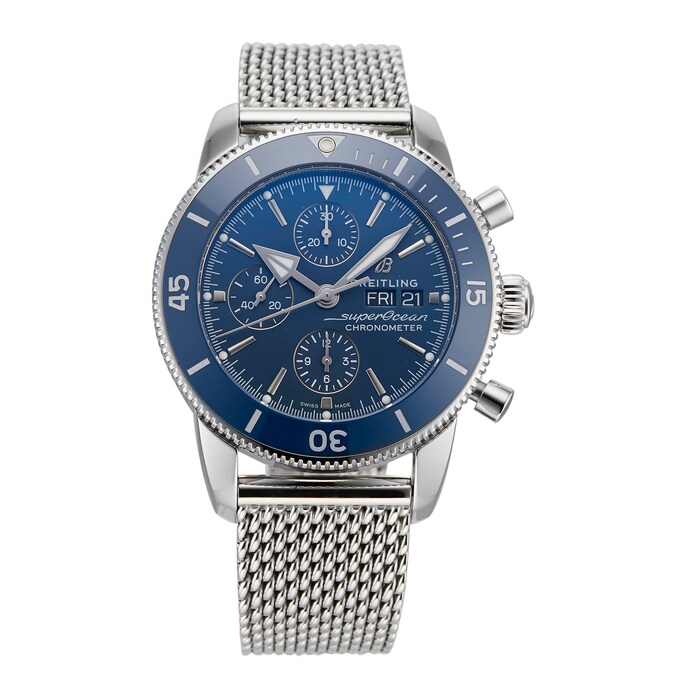 Pre-Owned Breitling Superocean Heritage Chronograph 44 Mens Watch A13313161C1A1