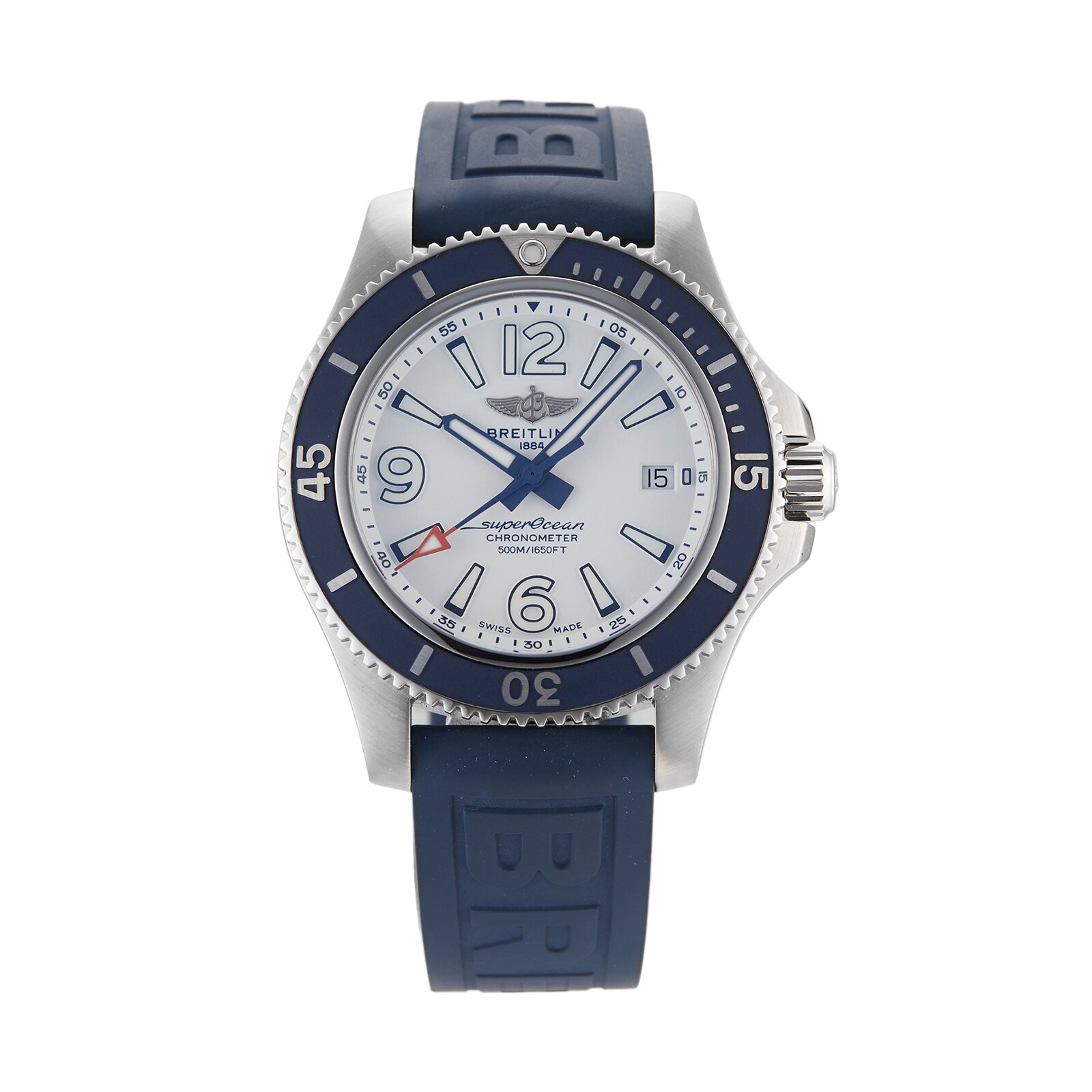 Pre-Owned Breitling Superocean 42 Mens Watch A17366D81/A1S1