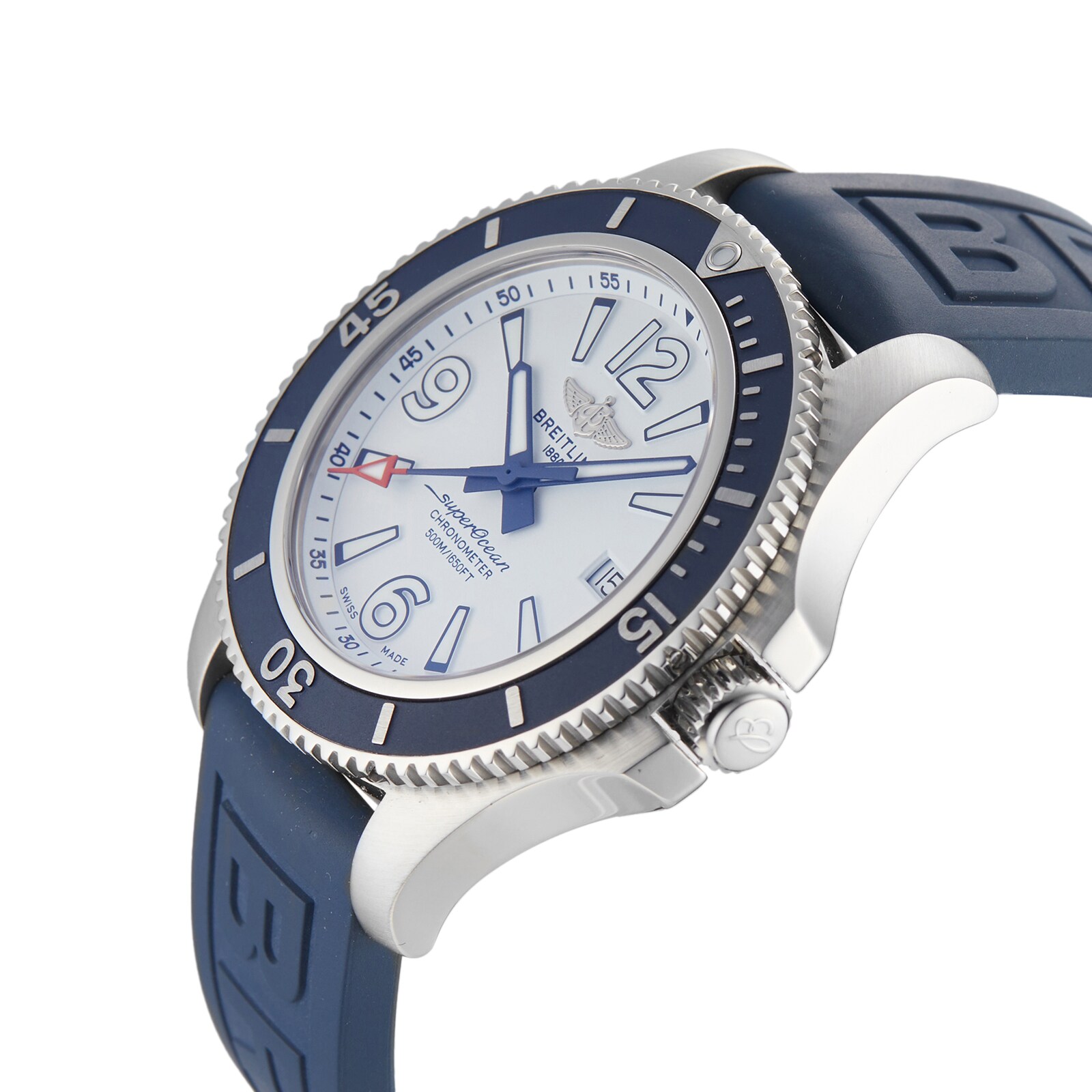 Pre-Owned Breitling Superocean 42 Mens Watch A17366D81/A1S1