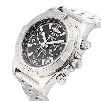 Pre-Owned Breitling Pre-Owned Breitling Chronomat B01 Chronograph 44 Mens Watch AB0115111B1A1 Pre-Owned Breitling Pre-Owned Breitling Chronomat B01 Chronograph 44 Mens Watch AB0115111B1A1