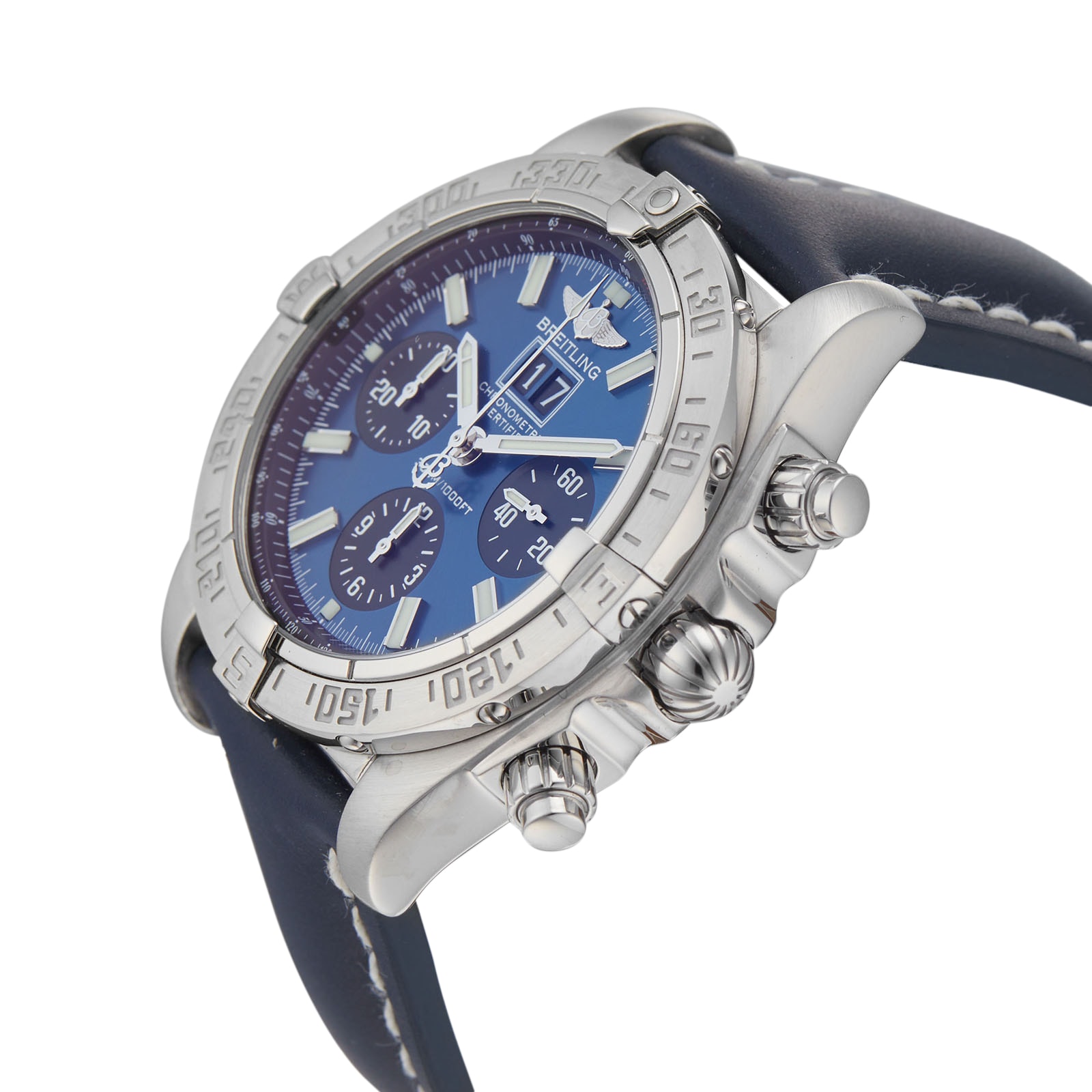 Pre-Owned Breitling Blackbird Mens Watch A4435910/C818