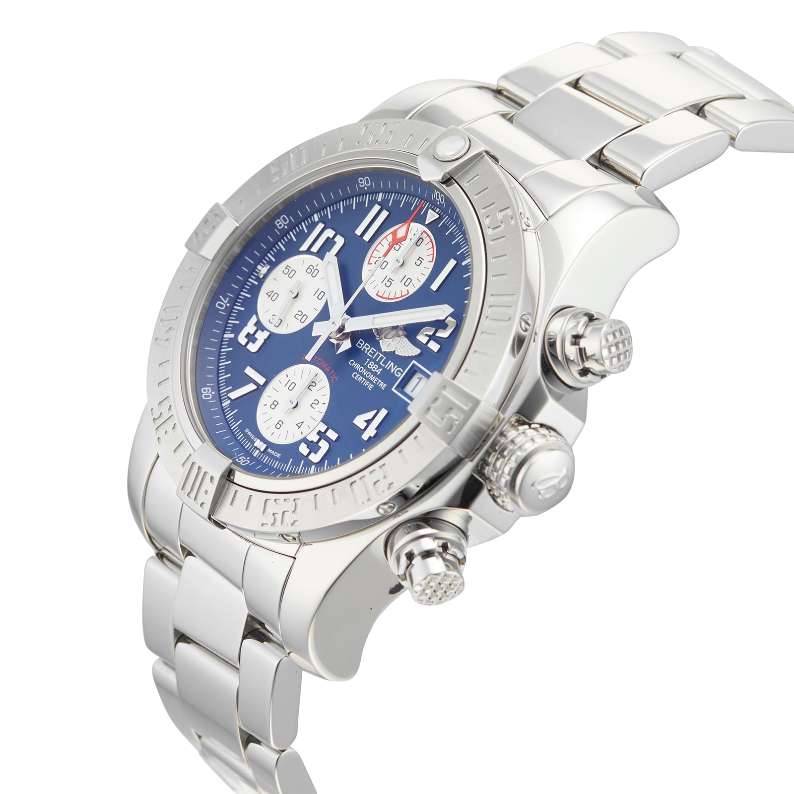 Pre-Owned Breitling Avenger II Mens Watch A1338111/C870 Pre-Owned Breitling Avenger II Mens Watch A1338111/C870