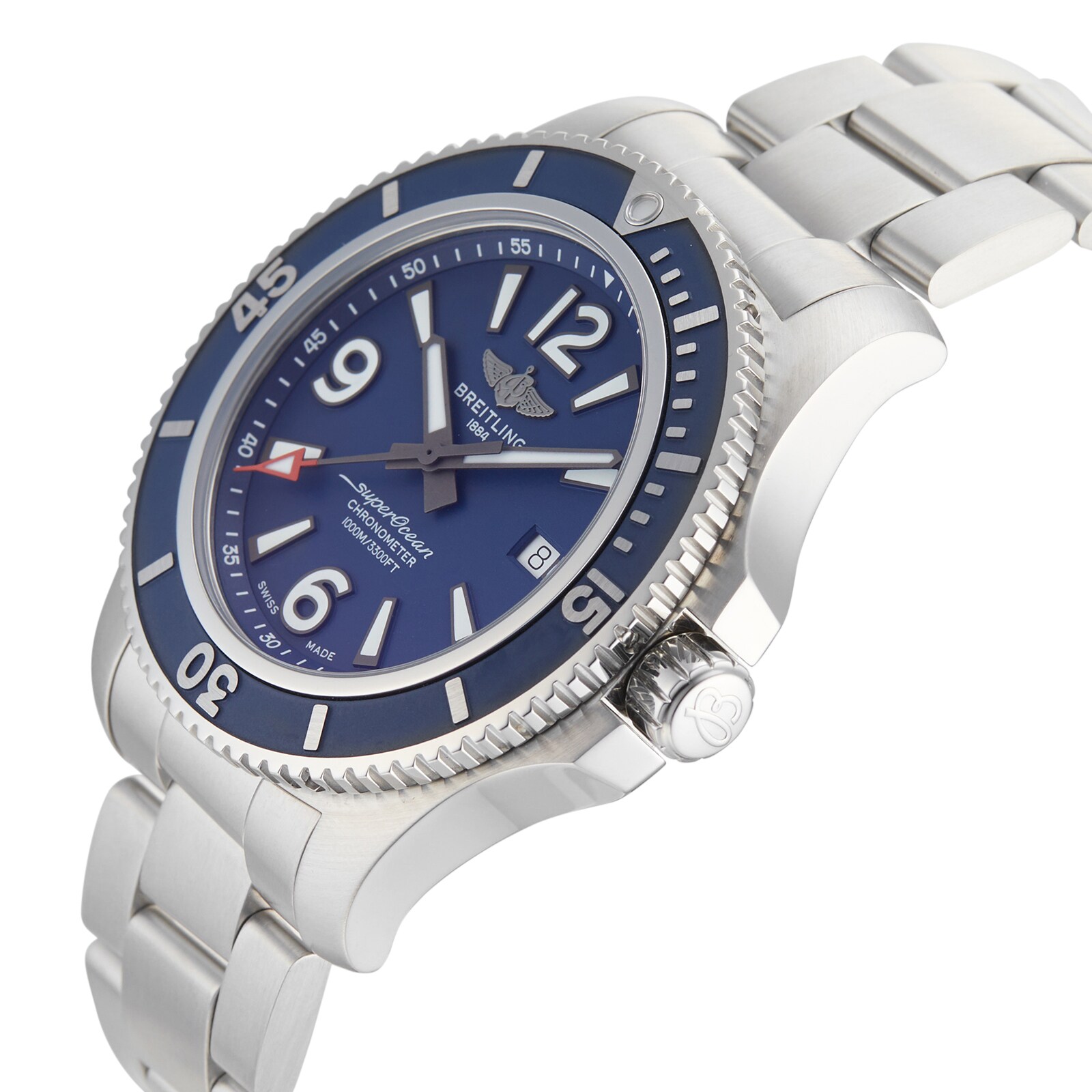 Pre-Owned Breitling Superocean 44 Mens Watch A17367D81/C1A1
