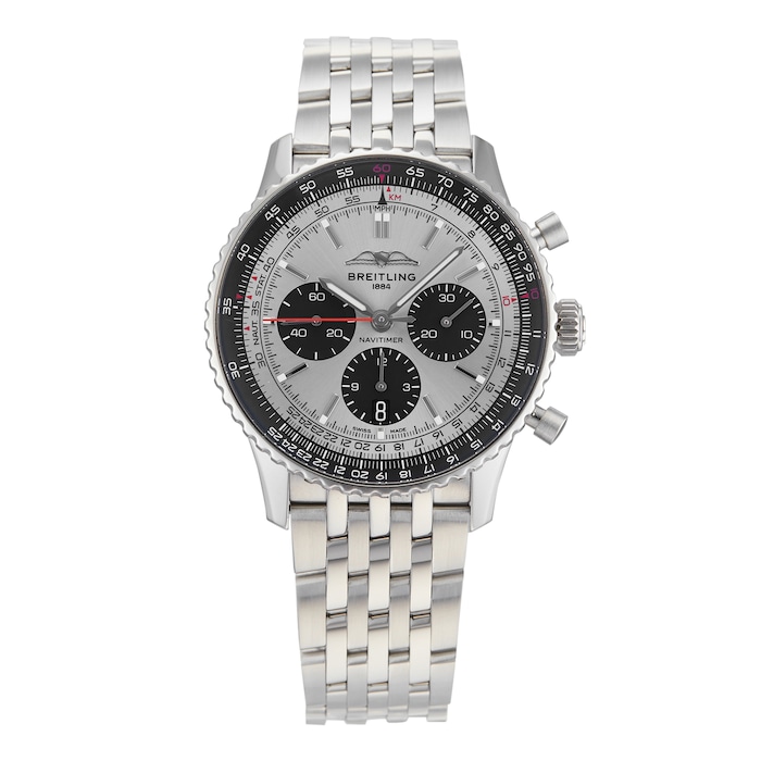 Pre-Owned Breitling Pre-Owned Breitling Navitimer B01 Chronograph 43 Mens Watch AB0138241/C1A1