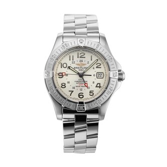Pre-Owned Breitling Pre-Owned Breitling Colt GMT Mens Watch A3235011/B715