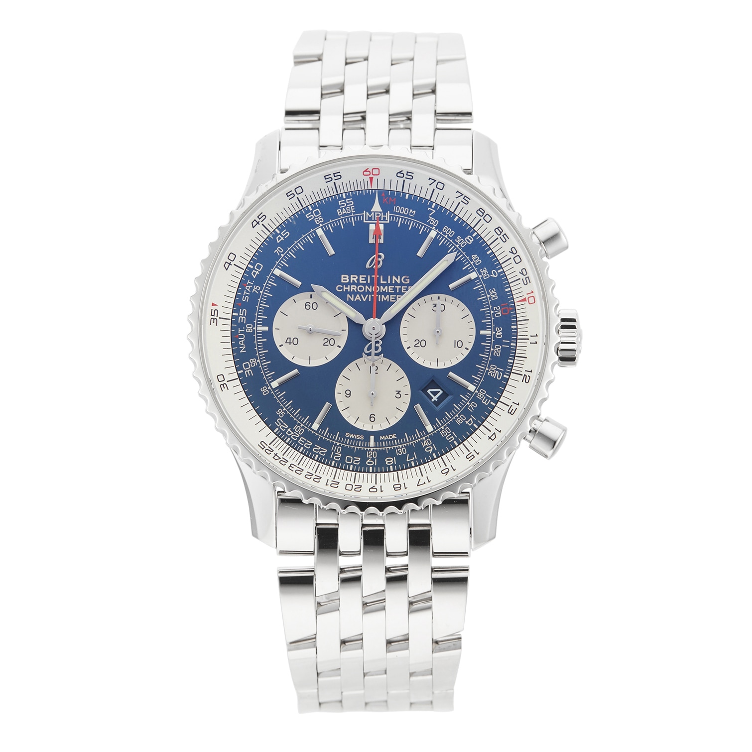 Pre-Owned Breitling Navitimer B01 Chronograph 46  AB0127211C1A1