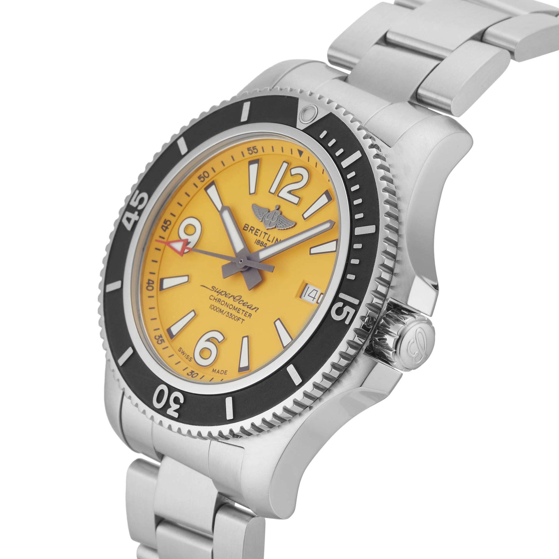 Pre-Owned Breitling Superocean Automatic 44 Stainless Steel A17367021I1A1