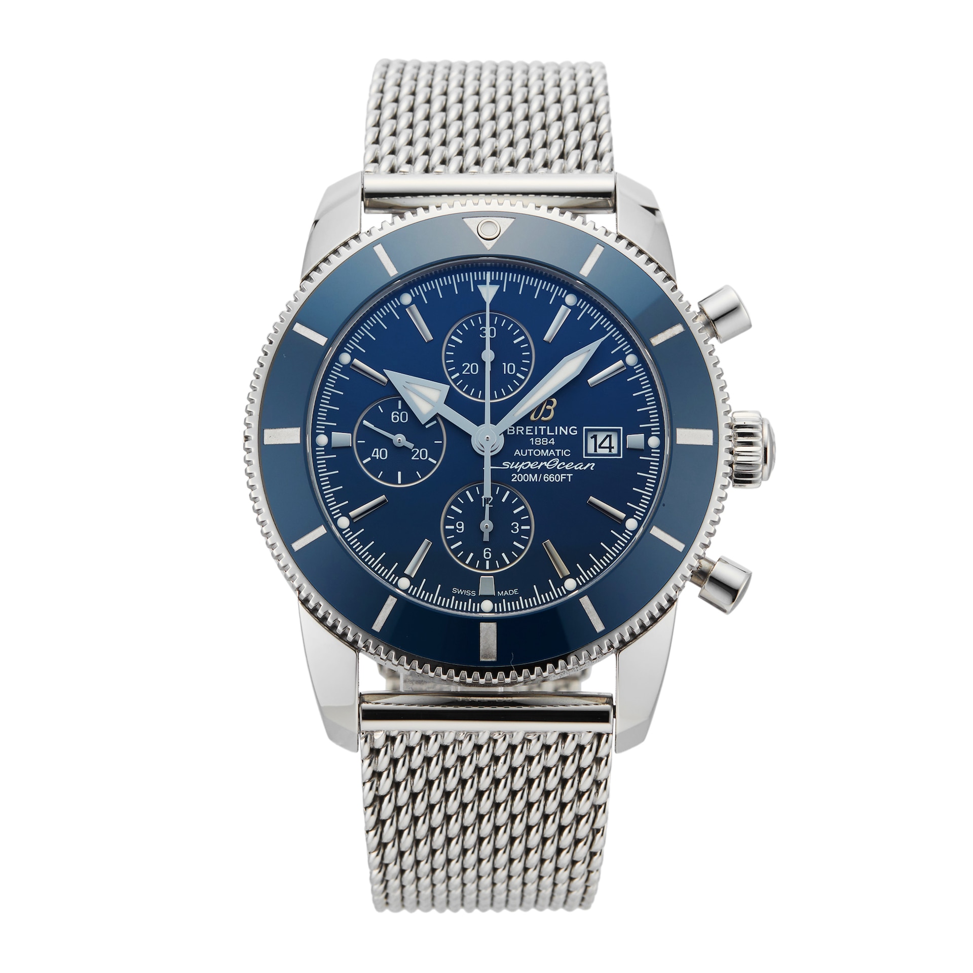 Pre-Owned Breitling Superocean Heritage 46MM Stainless Steel A1331216/C963