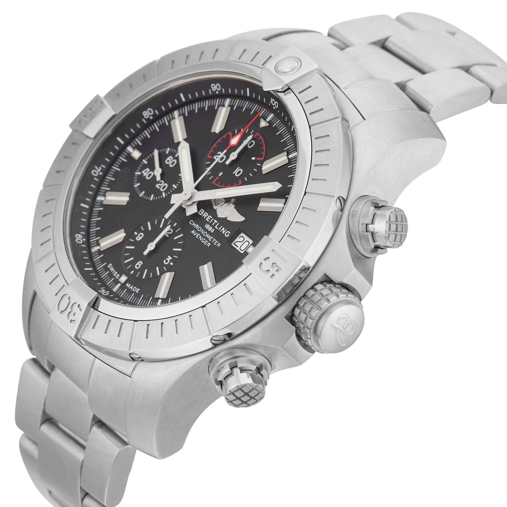 Pre-Owned Breitling Super Avenger Chronograph 48MM Stainless Steel