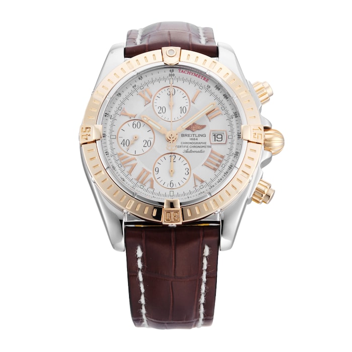 Pre-Owned Breitling Chronomat Evolution 44mm Stainless Steel and Yellow Gold