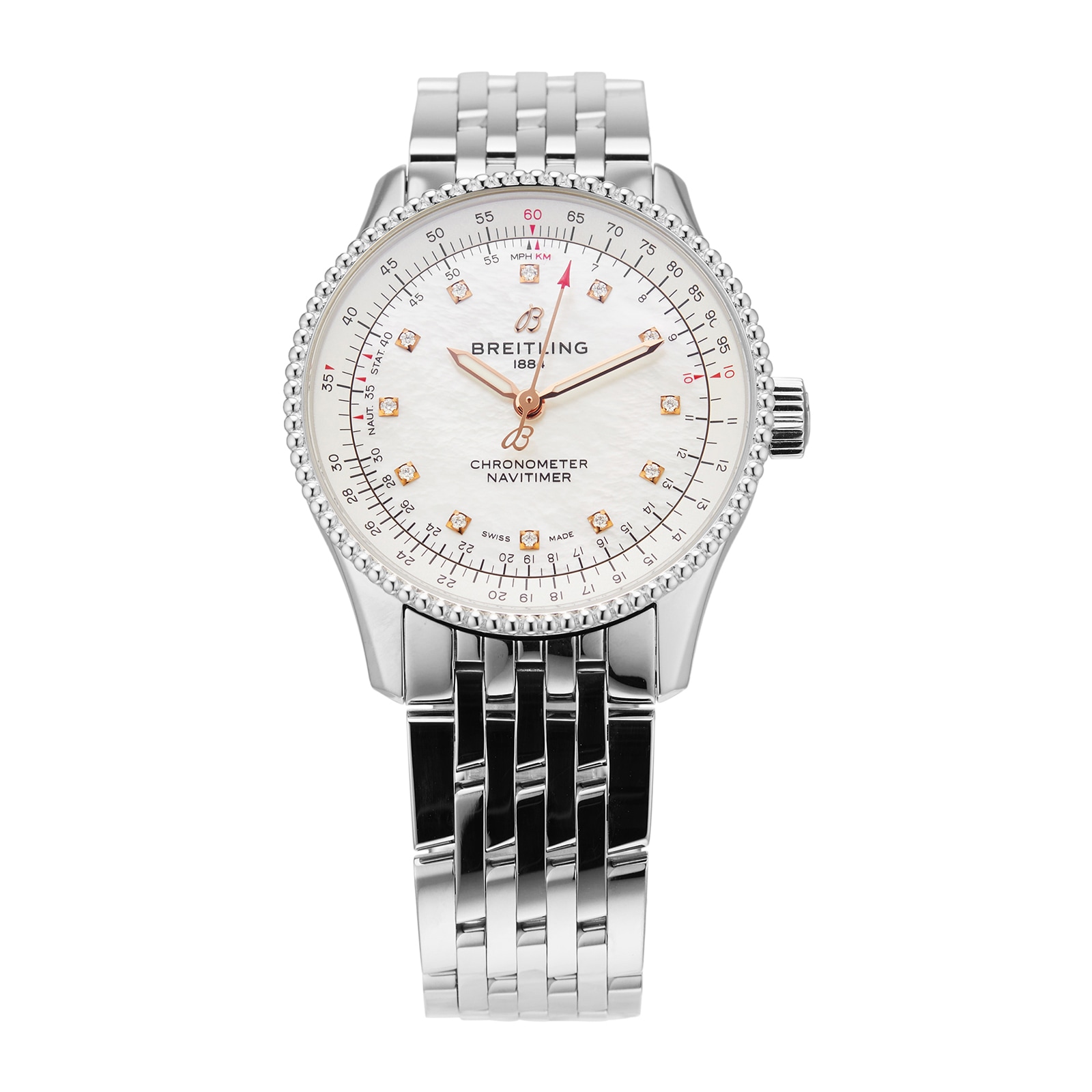 Pre-Owned Breitling Navitimer 35 35mm Stainless Steel