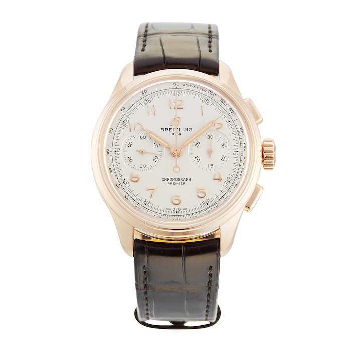 Pre-Owned Breitling Premier B09 Chronograph 40mm Rose Gold