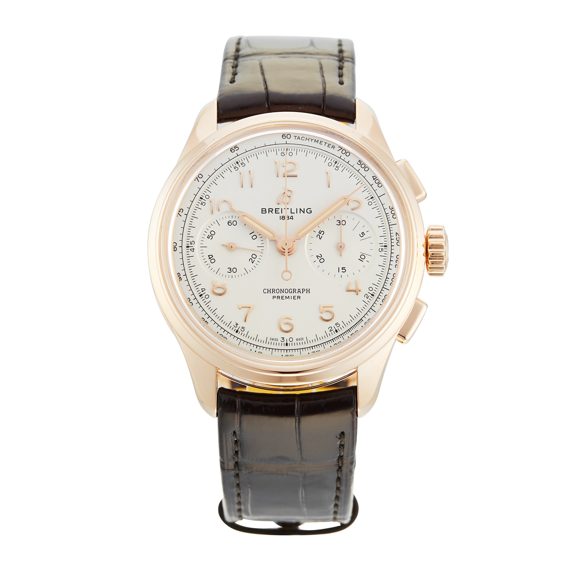 Pre-Owned Breitling Premier B09 Chronograph 40mm Rose Gold