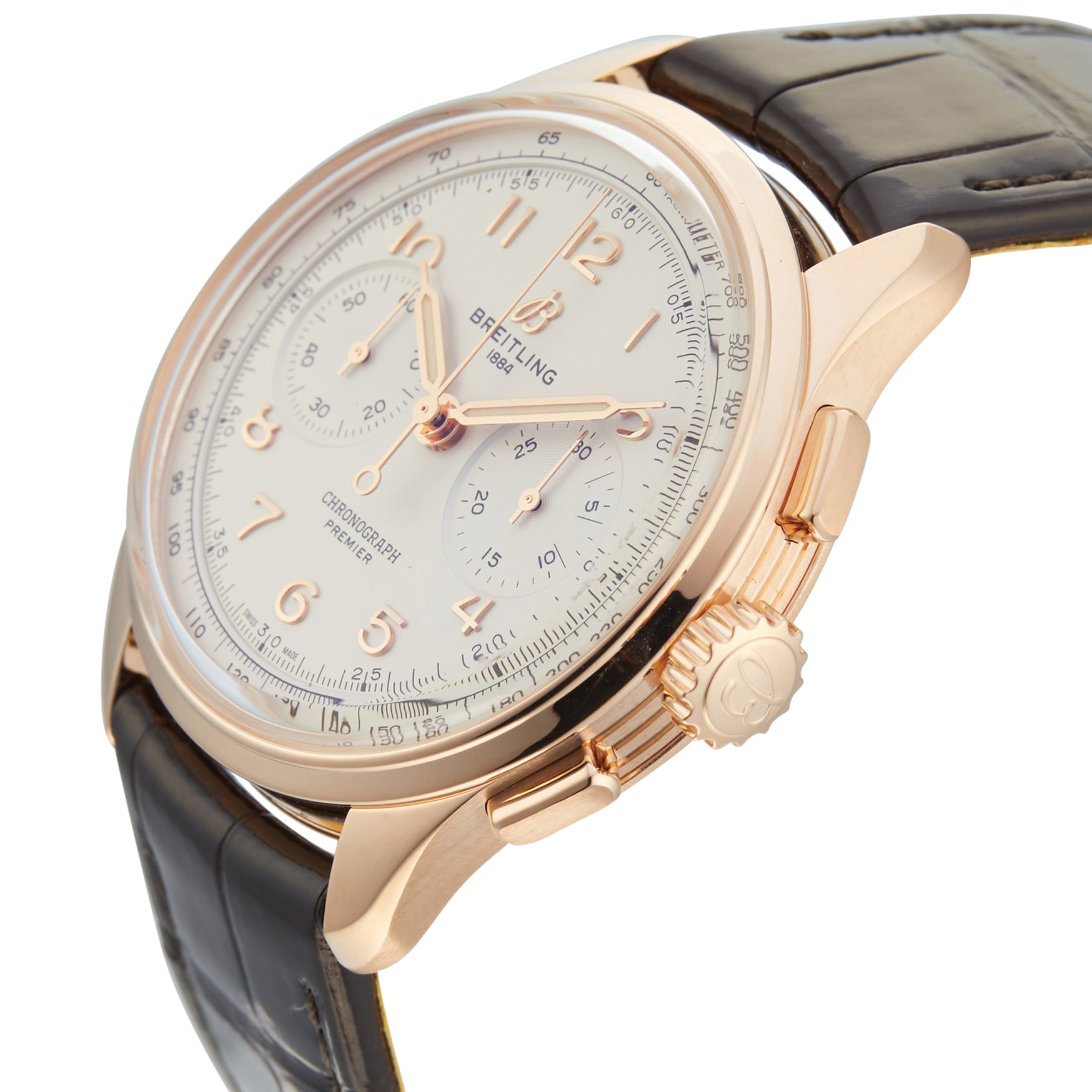 Pre-Owned Breitling Premier B09 Chronograph 40mm Rose Gold