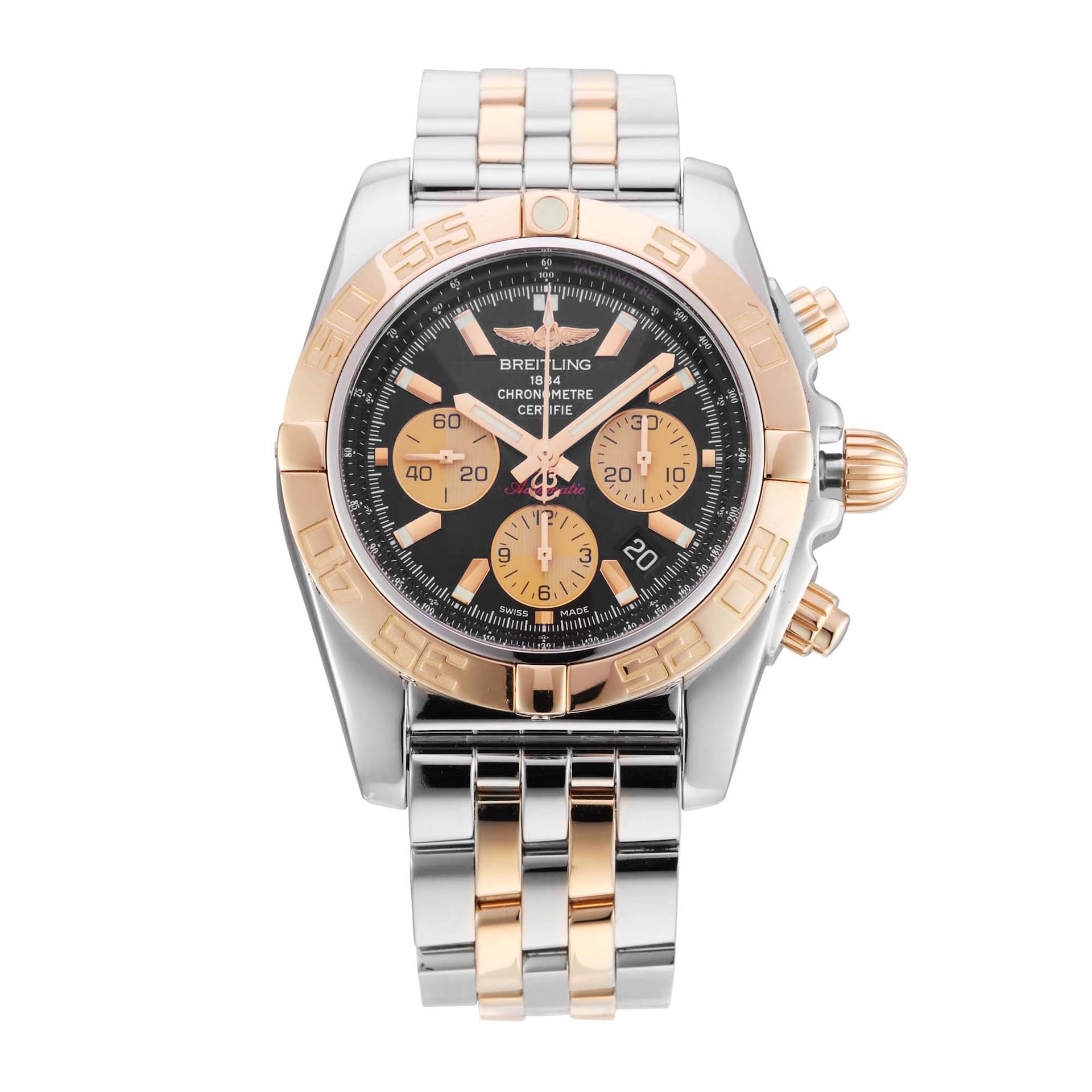 Pre-Owned Breitling Chronomat 44mm Stainless Steel and Rose Gold