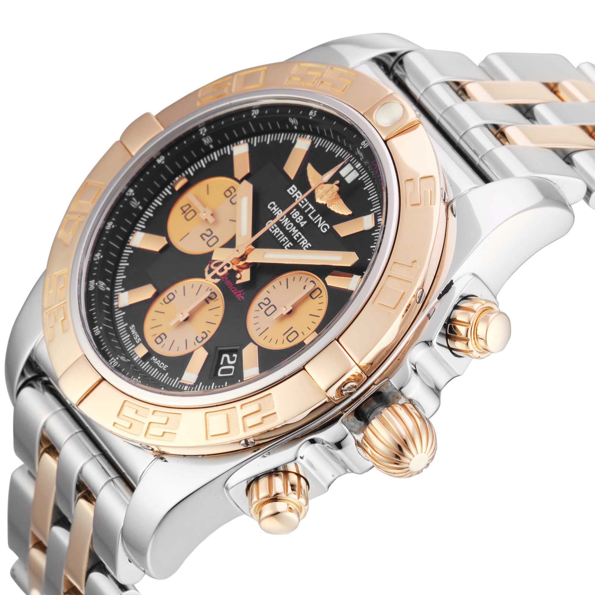 Pre-Owned Breitling Chronomat 44mm Stainless Steel and Rose Gold