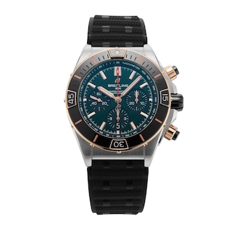 Pre-Owned Breitling Super Chronomat B01 44mm Stainless Steel and Rose Gold Pre-Owned Breitling Super Chronomat B01 44mm Stainless Steel and Rose Gold