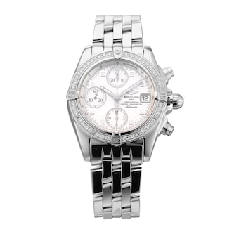 Pre-Owned Breitling Chrono Cockpit 39mm Stainless Steel Pre-Owned Breitling Chrono Cockpit 39mm Stainless Steel