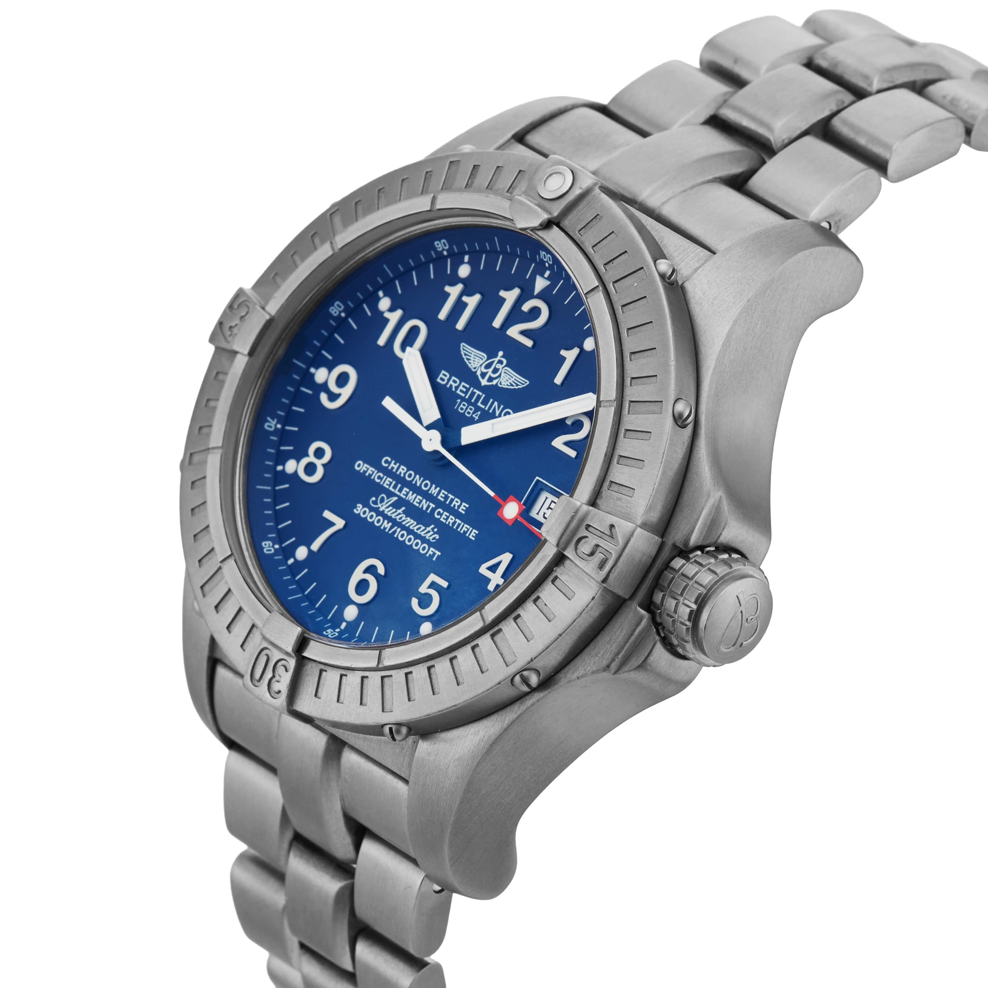 Pre-Owned Breitling Avenger Seawolf 44mm Titanium Pre-Owned Breitling Avenger Seawolf 44mm Titanium