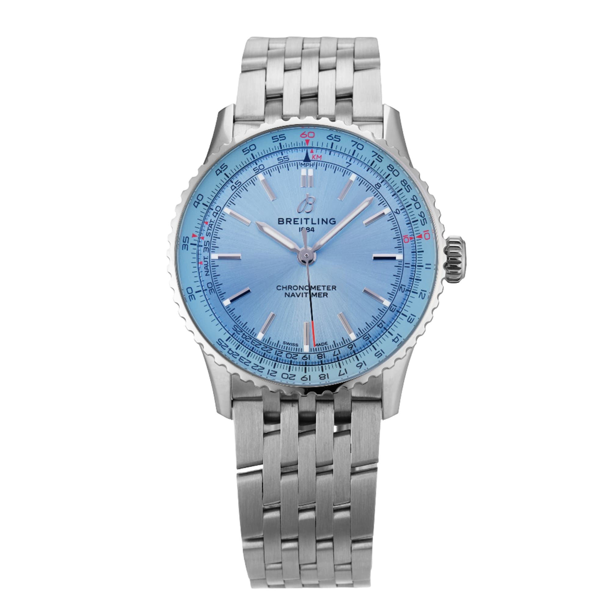 Pre-Owned Breitling Navitimer Automatic 41MM Stainless Steel Pre-Owned Breitling Navitimer Automatic 41MM Stainless Steel
