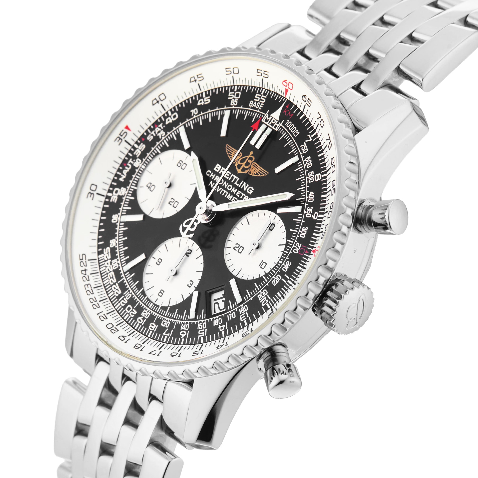 Pre-Owned Breitling Navitimer 41.8mm Stainless Steel Pre-Owned Breitling Navitimer 41.8mm Stainless Steel
