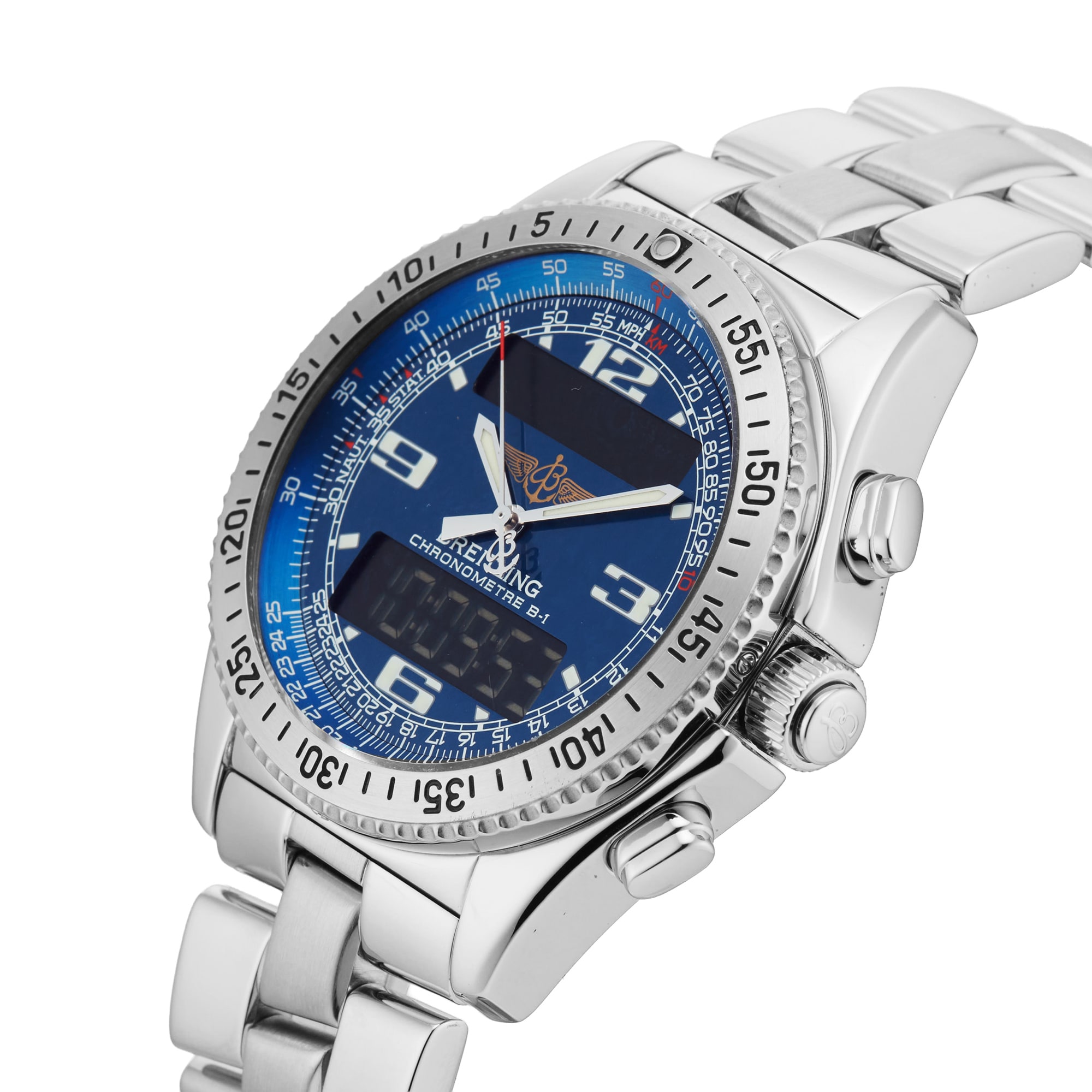 Pre-Owned Breitling B-1 43mm Stainless Steel Pre-Owned Breitling B-1 43mm Stainless Steel